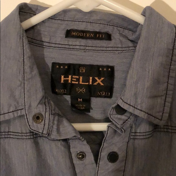 Jean Blue button down - Picture 3 of 3